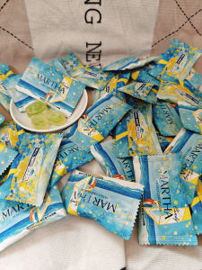 Marsha Hard Candy Sea Salt Lemon Flavor New Years Snacks Wedding Banquet Sharing Candy Nuts Special Products Packaged