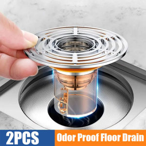 2 cái tự đóng cửa chống mùi và chống côn trùng lõi ống thoát đặt dưới sàn đường kính 33-45mm có thể tháo rời nắp cống nhà tắm bìa chống tắc nghẽn dụng cụ dọn sạch tóc phụ kiện phòng tắm nhà bếp