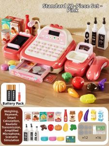 Educational Pretend Play Cash Register 3-6 Years