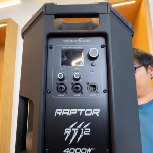 SOUNDVISION Raptor RT-12 ตู้ลำโพง 2 ทาง 12 นิ้ว แอคทีฟ กำลังขับ 4000 วัตต์ ความดัง 130dB AT Prosound
