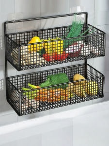 Wall-mounted Multi-function Seasoning Storage Organizer