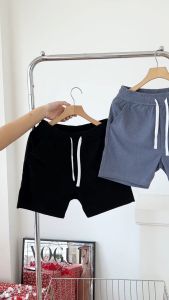 Quần short nam BAMIHOME vải dày dặn form trên gối thoáng mát QNTO