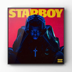 Modern Minimalist Hip Hop Art Music Poster Plant Pot Decoration Wall Hanging Painting Home Decorative Accessories Living Room