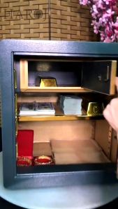 Haroj ARC Designed Intelligent Safety Box safe box/Security Box/home and office use/fingerprint SMALL