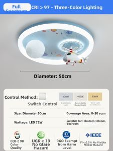 OUCHAO | Creative Aircraft Planet Design LED Light