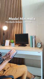 Cubic Meja Kerja Rumah / Meja Komputer Industrial Minimalis / YAGI MK 120