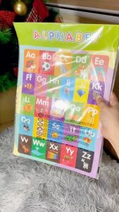 Educational Preschool Posters 10pcs/16pcs Charts for Preschoolers Toddlers Kids Kindergarten Alphabet Plastic opp lamination waterproof