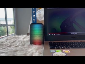 KISONLI Speaker Laptop/Komputer Gaming X17 2.0 RGB Lights With Volume Control