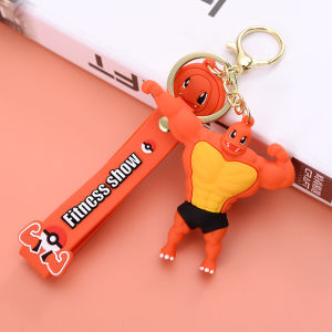 Bandai | Cute Silicone Keychain Cartoon Doll Car Keychain Bag Pendant Couple Pendant For Girlfriends Birthday Gift