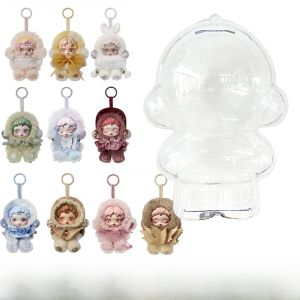 High Definition SKULLPANDA Plush Toy Protective Cover Dustproof Shell for Bubble Monster Series Premium Quality Collectible