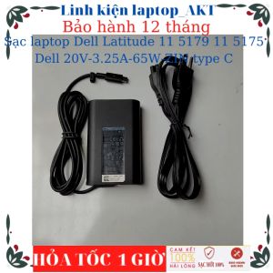 Sạc laptop Dell Latitude 11 5179 11 5175 5420 Dell 20V-3.25A-65W-ZIN type C