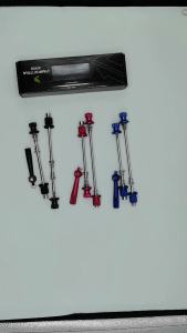 New Bicycle Skewer Lever Quick Release Bike QR Wheel Locking Security Anti Theft Skewers For MTB Mountain Road Cycling Hub Parts