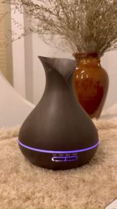 Máy xông tinh dầu hoa tulip 550ml chính hãng Aroma có REMOTERthay thế đèn ngủgiúp khử mùithơm phòngđuổi muỗi