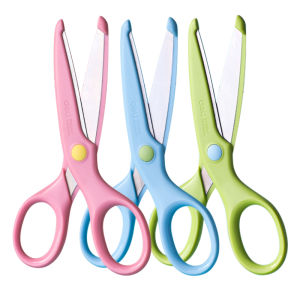deli | Round Tip Safe Portable Scissors