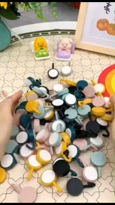 {4boxes} Simple hook macaron seamless cute sticky hook wall home kitchen bathroom multifunctional key hook简易挂钩