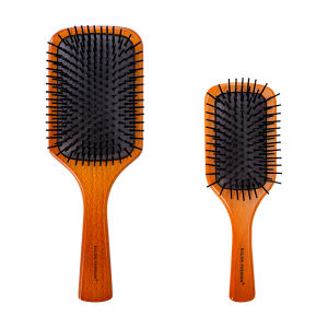 SALON FASHION | Womens Long Hair Massaging Hairbrush with Padded Handle