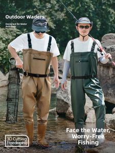 Fishing and Wading Waterproof Overalls