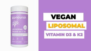 Upnourish Liposomal Vegan D3+K2 150 Softgels: ลิโปซมัล ผิวเชิง D3+K2 150 แซซซิล
