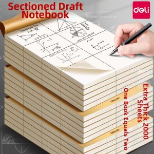 Zoned B5 Notebook Thick Paper 2000 Pages