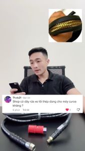 ( Tặng Kèm Béc Xịt ) 10m15m20m Ống dây rửa xe cao cấp lõi thép Ren trong 13mm