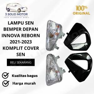 LAMPU SEN BEMPER DEPAN INNOVA REBORN 2021-2023 KOMPLIT COVER SEN ORIGINAL
