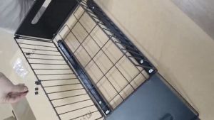 Kitchen Storage Rack Foldable Storage Rack With Pull-Out Foldable Storage Rack Kitchen Organizer 2 Packs