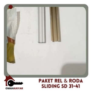 Paket Rel Roda Sliding Lemari Huben SD- 3141 FULL