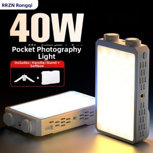 RQZN | Portable 3 Tone Temperature LED Photography Light 40W