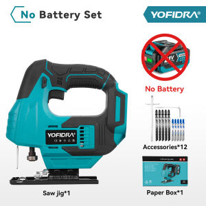 19mm Electric Jig saw Brushless Laser Saw Cordless Multifunction Woodworking Tool For Makita 18V Battery pins
