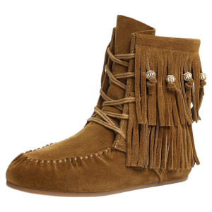 Reddragonfly | Fringed Western Boots for Women Flattering Design