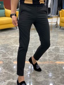 Early Autumn Fashion Personality Solid Color Skinny Casual Suit Pants