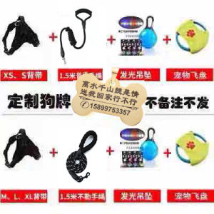 Dog Hand Holding Rope Small and Medium-Sized Dogs Lettering Dog Tag Dog Vest Type Corgi Teddy Chest Strap Dog Leash Jarre Aero Bull Walking Dog