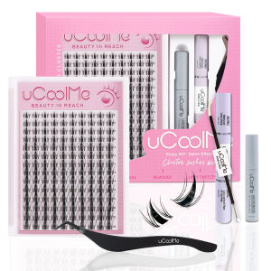 UCoolMe Lashes Fairy Manga Lash Cluster 140 ชิ้นยาวนานกันน้ํา DIY เริ่มต้นที่เป็นมิตรธรรมชาติอะนิเมะ Eyelashes Extension
