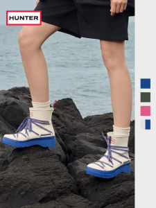 Hunter | Waterproof Slip-resistant Rain Boots Replaceable Shoelaces