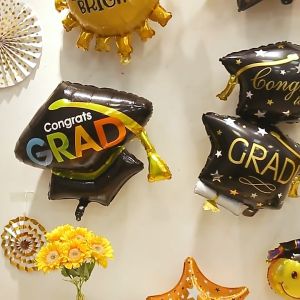 Graduation Set Congratulations Celebration Party Gift ideas Balloons Graduate Congrats DecorationBack to School Photo Backdrop Party Needs Decoration Sale