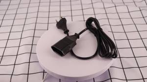 Cáp Nối Dài Nguồn Mỏng Phẳng 2 Gói 1/2m Đầu Cắm EU Sang Type C Cho TV Máy Tính Dây Nối Dài 2 Chân 250V Đầu Cắm Euro