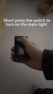 Đèn Pin LED COB Đa Chức Năng Có Thể Điều Chỉnh Góc Độ Móc Khóa Di Động Đèn Cảnh Báo Từ Tính Cho Cắm Trại Ngoài Trời Đèn Pin Chống Nước
