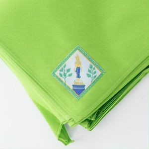 ผ้าพันคอลูกเสือสำหรับนักเรียน เขตภาคใต้ตอนบน – ผ้าฝ้ายผสม สีประจำจังหวัด มาตรฐานลูกเสือไทย