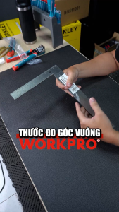 Thước thép đo vuông góc kích thước 200x300mm Workpro - WP264009