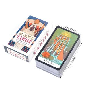 The Essential Tarot Cards A 78 Oracle English Visions Divination Edition Borad Playing Game