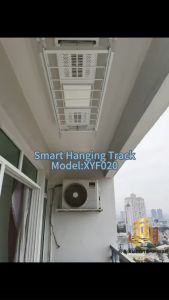 B & XL Economical electric clothes drying rack with remote control for lifting sterilization and both cold and hot air