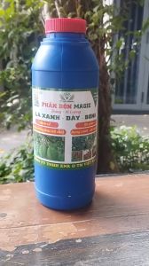 Phân bón vi lượng muối magie dạng nước BIOGREEN giúp hạ phèn cho đất cây trồng  có lá xanh dày mướt thân mập giúp lá vàng thành xanh ở hoa rau cây cảnh cây ăn quả cây lương thực cây công nghiệp chai 1 lít