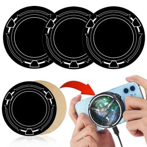 2024 New 6cm Metal Plate Ring For Magsafe Magnetic Car IPad Holder Radiator Iron Sheet Sticker For IPad / Tablet PC