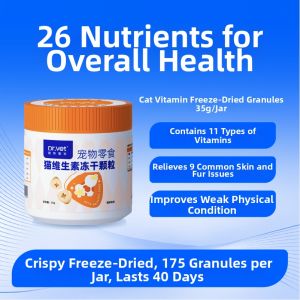 Dr. Vet | Vitamin Cat Freeze-Dried Snacks For Tear Stains and Hair Loss