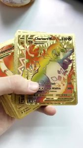 Hot Sale Venusaur Pokemon Card 55 Pcs Box Pokemon Gold Card Pokémon Game Battle Carte Trading Shining Cards