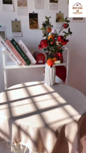 Bộ 6 cốc thủy tinh vân caro Crista Home - Sắc màu trang trí đẹp mắt an toàn chuẩn châu Âu quà tặng sang trọng