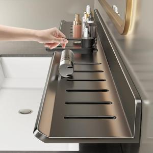 Bathroom Wall-mounted Drill-free Shelf