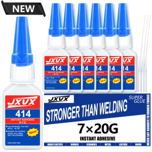 LOOLIFL | 20g 414 Super Strong Super Metal glue for High Strength Welds-Universal Super Adhesive Mighty Instant Glue for Metal alloy Powerful Bonding Liquid glue with Precision Dispenser.