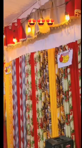 3in1 curtains Ring kritona cloth