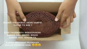 Kopyah Jaring Karang / Peci Rotan Coklat / Peci Akar / Kopyah Rotan / Songkok Rotan / Songkok Gus Dur / Kopyah Rajut / Peci Rotan Rajut Murah / Kopiah Rajut Rotan / Peci Gus Dur Murah / Peci Karang / BEST SELLER / PREMIUM / GRATIS ONGKIR